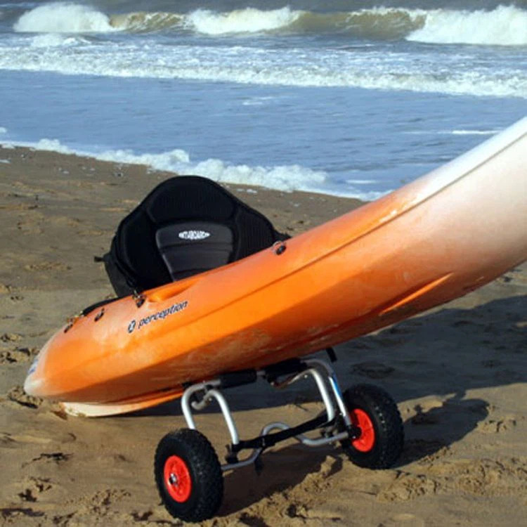 Carro de kayak con orificio de imbornal